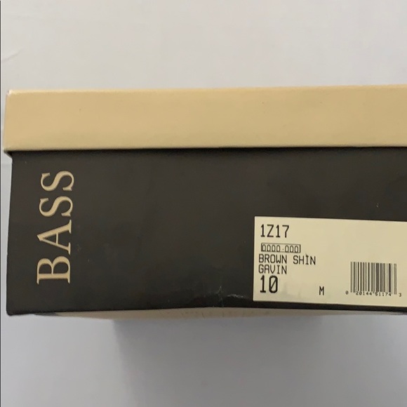 Bass Men’s Shoes - Dark Brown - Picture 6 of 7